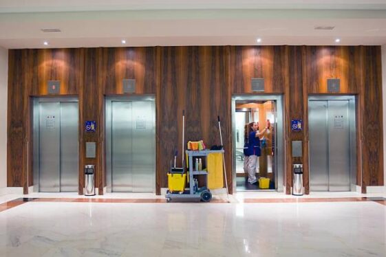 Elevator cleaning